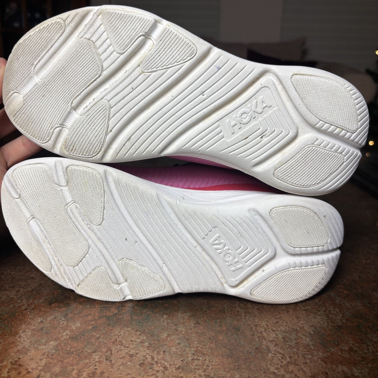 Hoka One One Solimar Shoes Womens Size 8 Pink Road Running Athletic Gym Sneakers