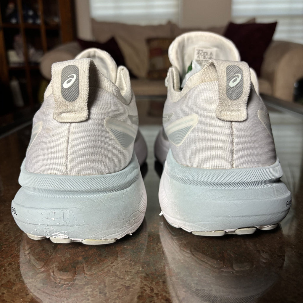Asics Gel-Kayano 31 Shoes Women's 9.5 White Road Running Athletic Gym Sneakers