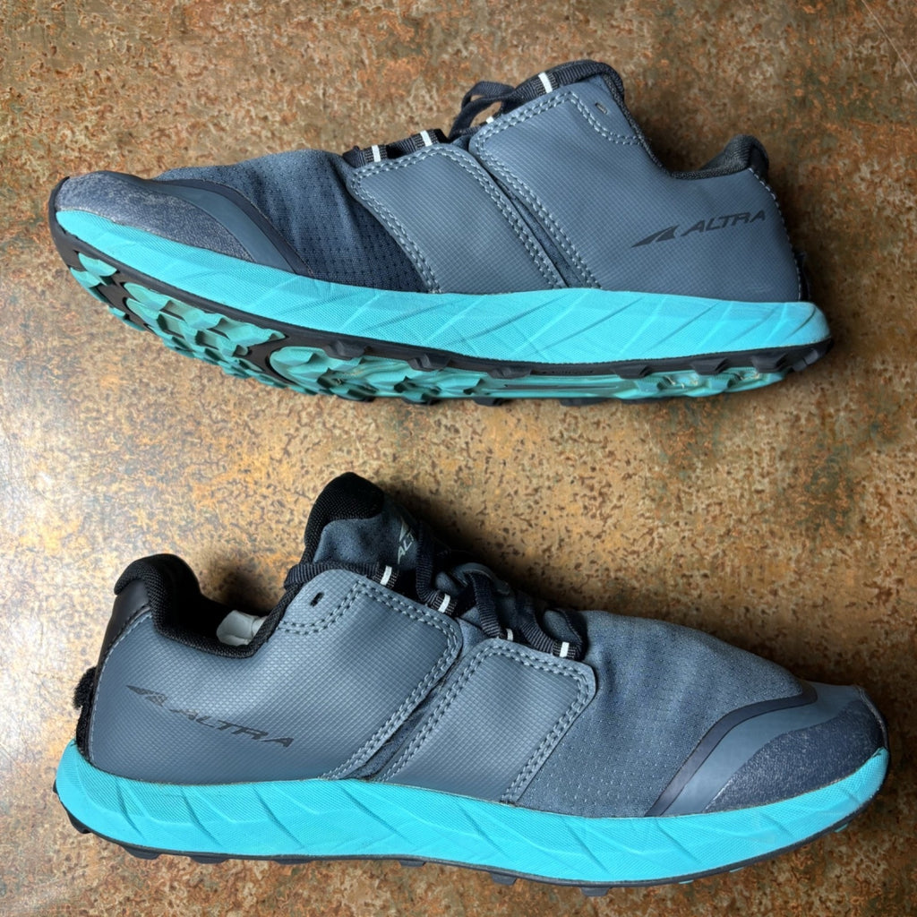 Altra Superior 5 Shoes Womens Sz 9.5 Grey Footshaped Zero Drop Running Sneakers