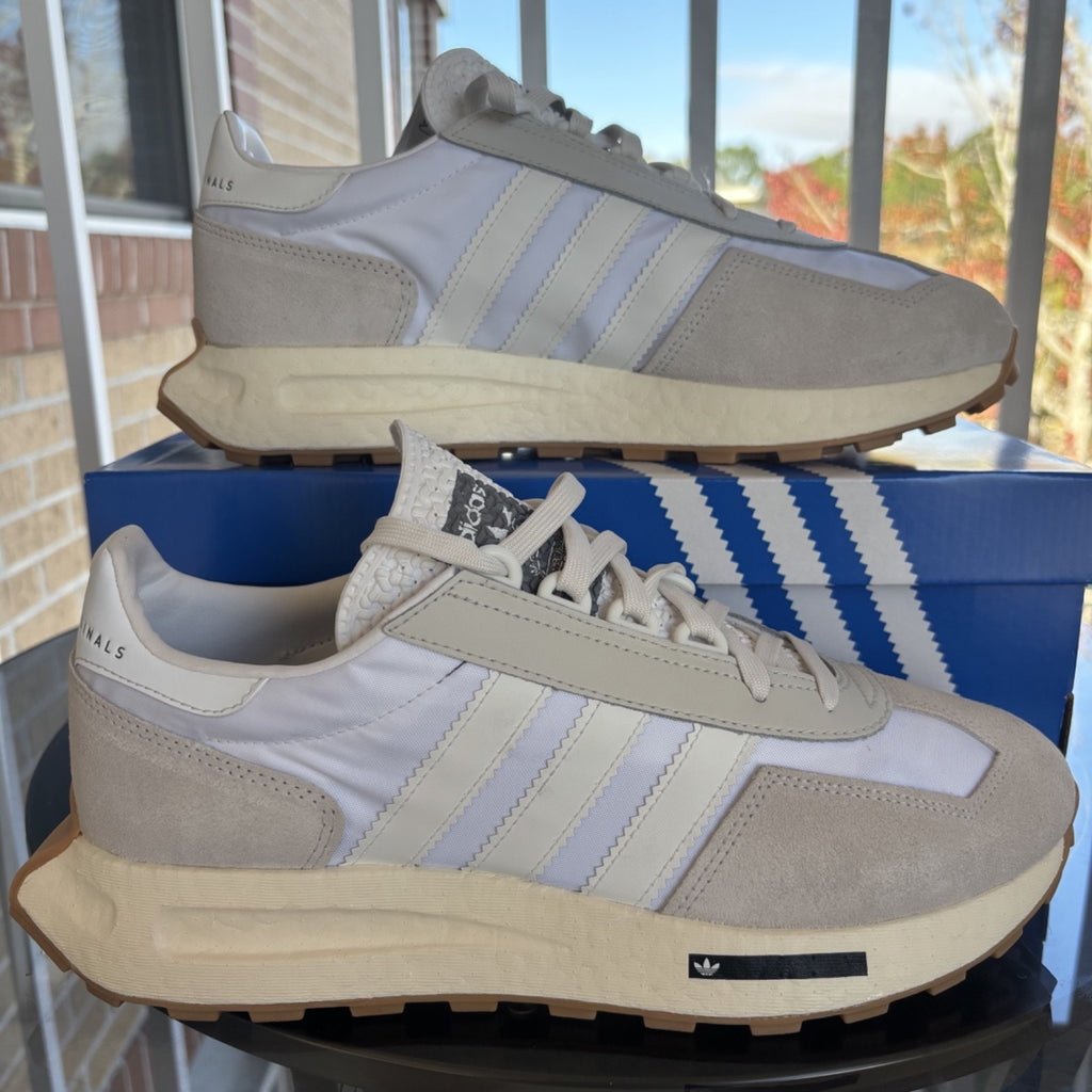Adidas Retropy E5 Shoes White Gum Lifestyle Casual Sneakers H03075 Mens Sizes