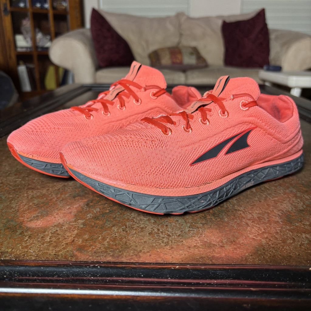 Altra Escalante Women's Size 10 Red Orange Zero Drop Road Running Athletic Shoes