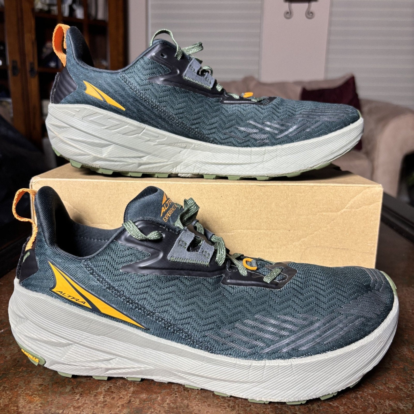 Altra Experience Wild Trail Running Shoes Mens Size 12.5 Green Athletic Sneakers