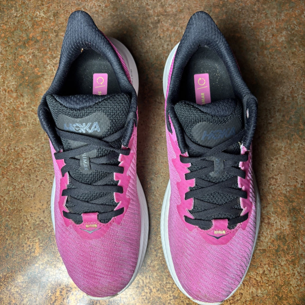 Hoka One One Solimar Shoes Womens Size 8 Pink Road Running Athletic Gym Sneakers