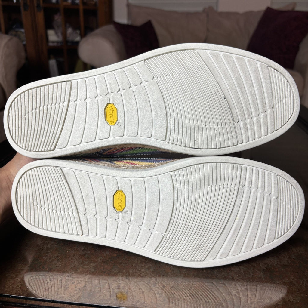 Ugg Wilton Espadrille Shoes Men Size 11 Colorful Slip On Loafers Casual Canvas