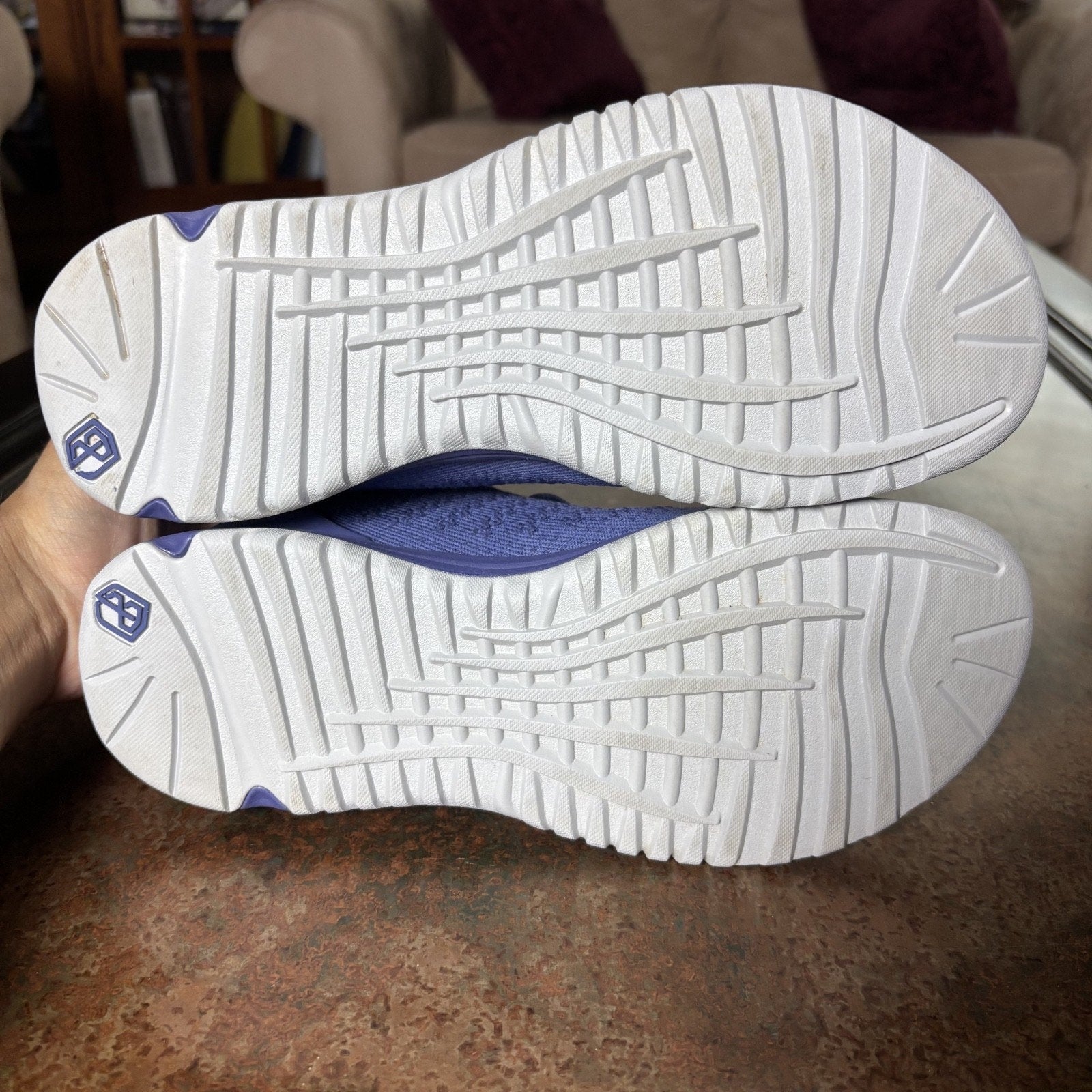 Born Primitive Savage 1 Training Shoes Women's Size 7.5 Blue White Weightlifting