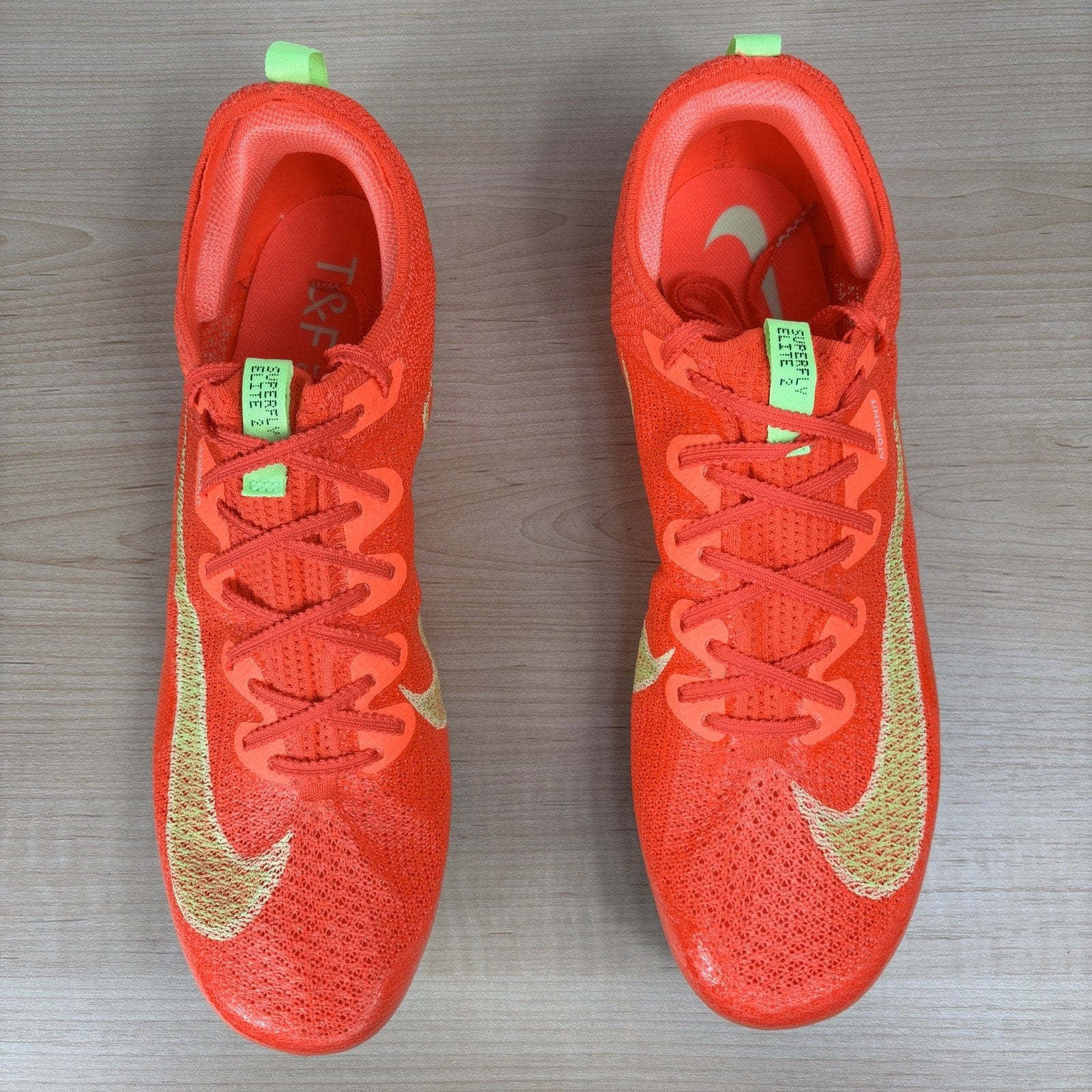 Nike Zoom Superfly Elite 2 Crimson Track Spikes Sprinting Multiple Men's Sizes