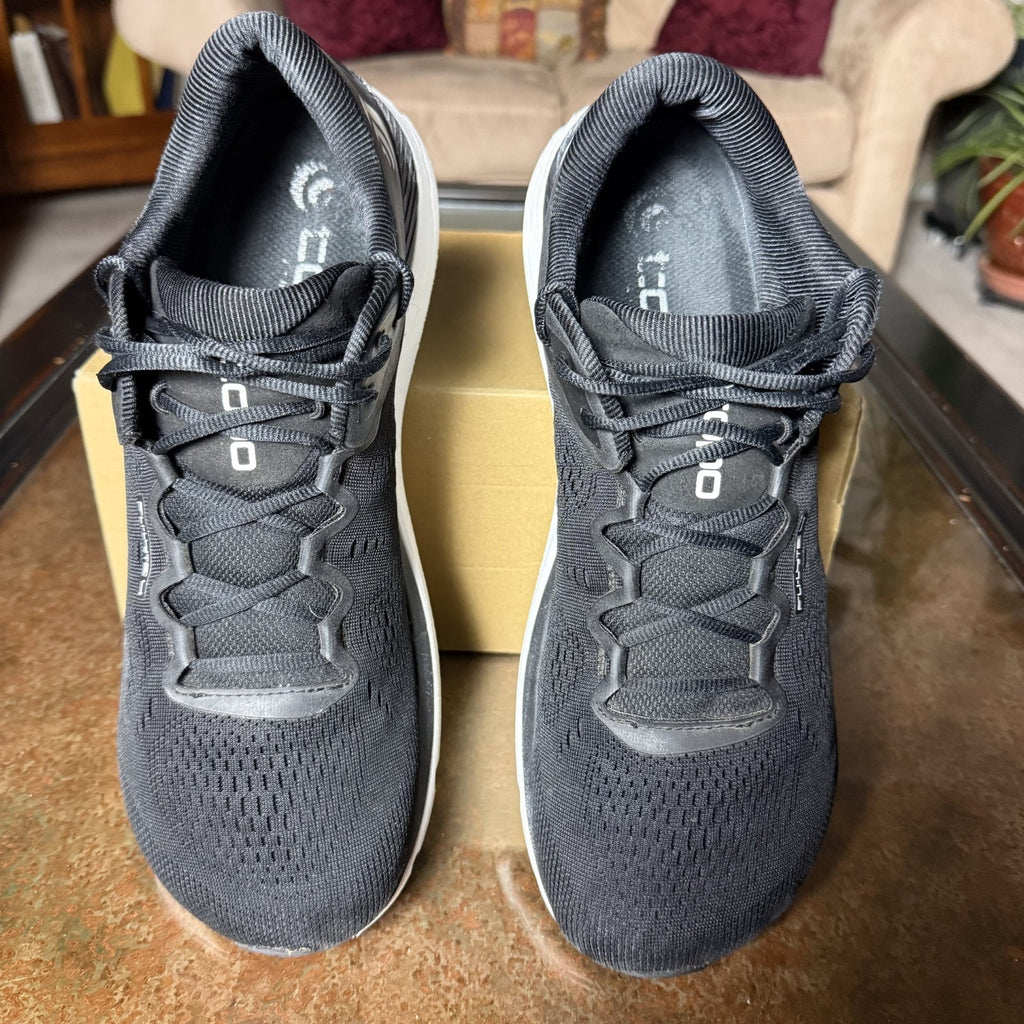 Topo Athletic Fli-Lyte 4 Shoes Mens Size 12.5 Black White Road Running Sneakers