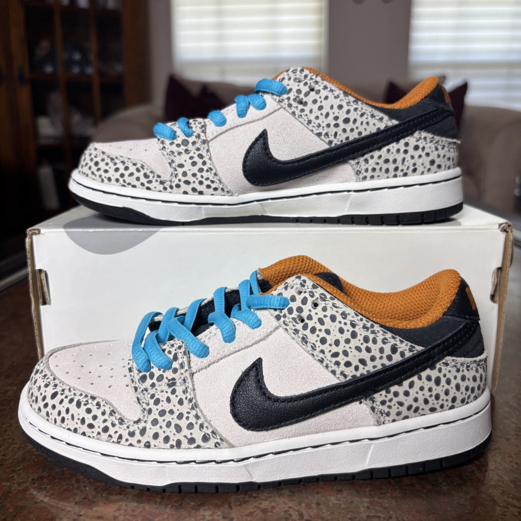 Nike SB Dunk Low Pro Electric Safari Toddler Size 13C Colorful Athletic Shoes