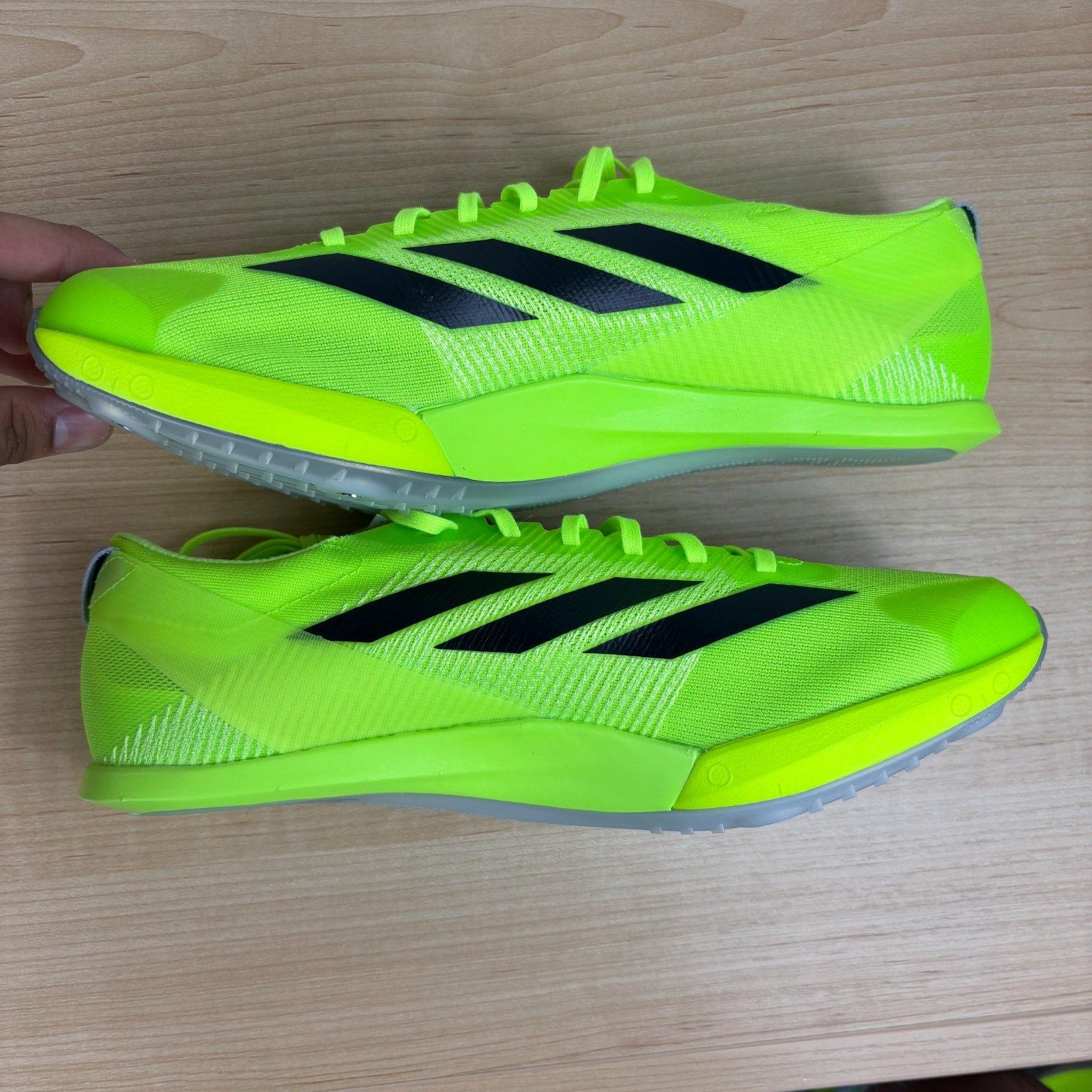 Adidas Adizero Finesse Track & Field Spikes Lucid Lemon Running Mens Sizes NEW