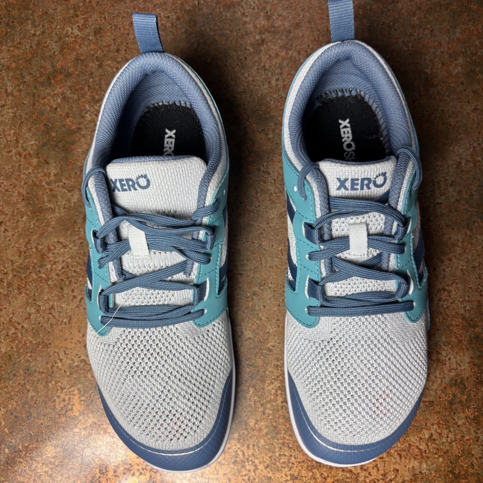 Xero Zelen Shoes Womens Size 10 Blue White Running Zero Drop Barefoot Minimalist