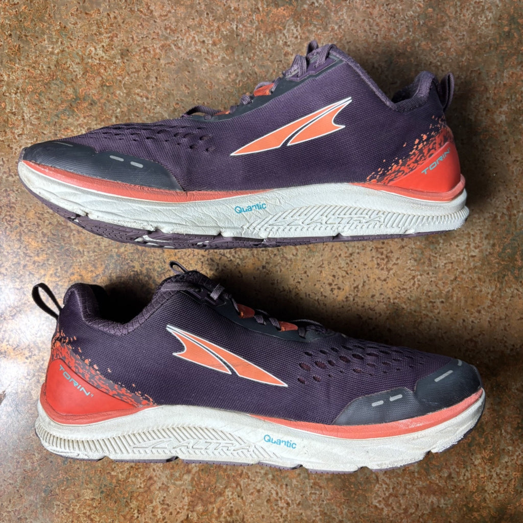 Altra Torin 4 Shoes Women's 10 Purple Road Running Athletic Sneakers Zero Drop
