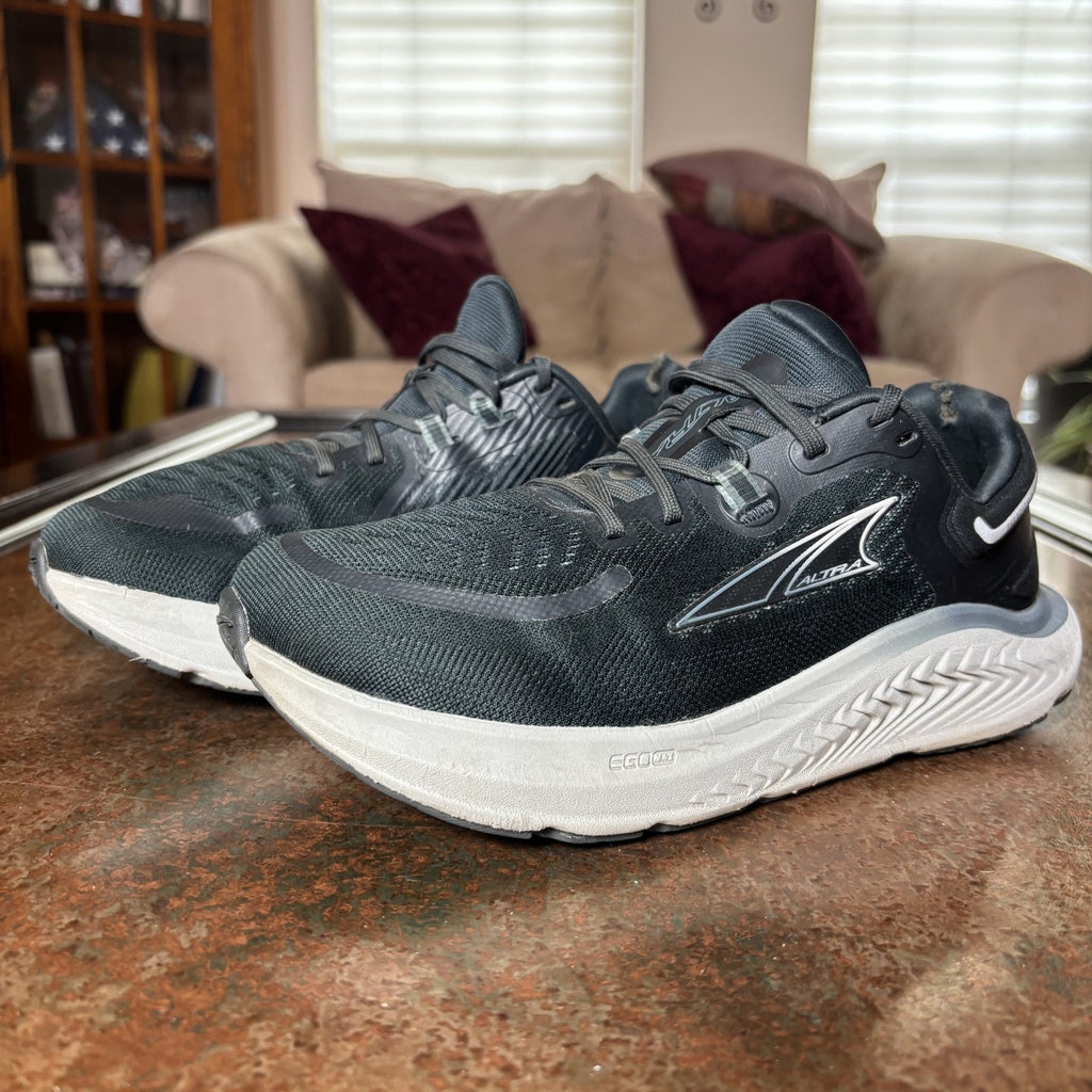 Altra Paradigm 7 Shoes Womens Size 7.5 Wide Black Gray Running Athletic Sneakers