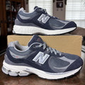 New Balance 2002R Running Shoes Mens 9.5 Blue Grey White Comfort Casual Sneakers