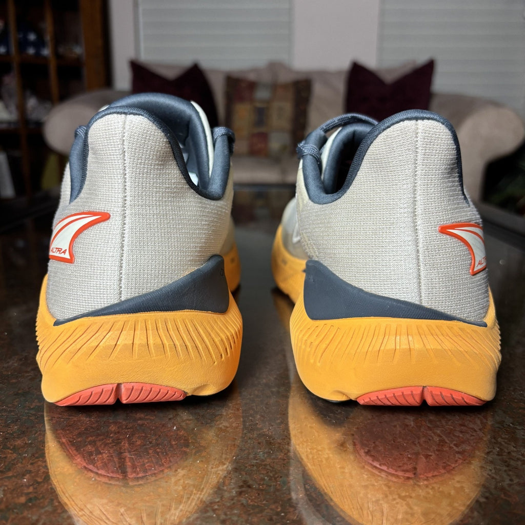Altra Experience Form Men's 11 Grey Orange Road Running Athletic Comfort Sneaker