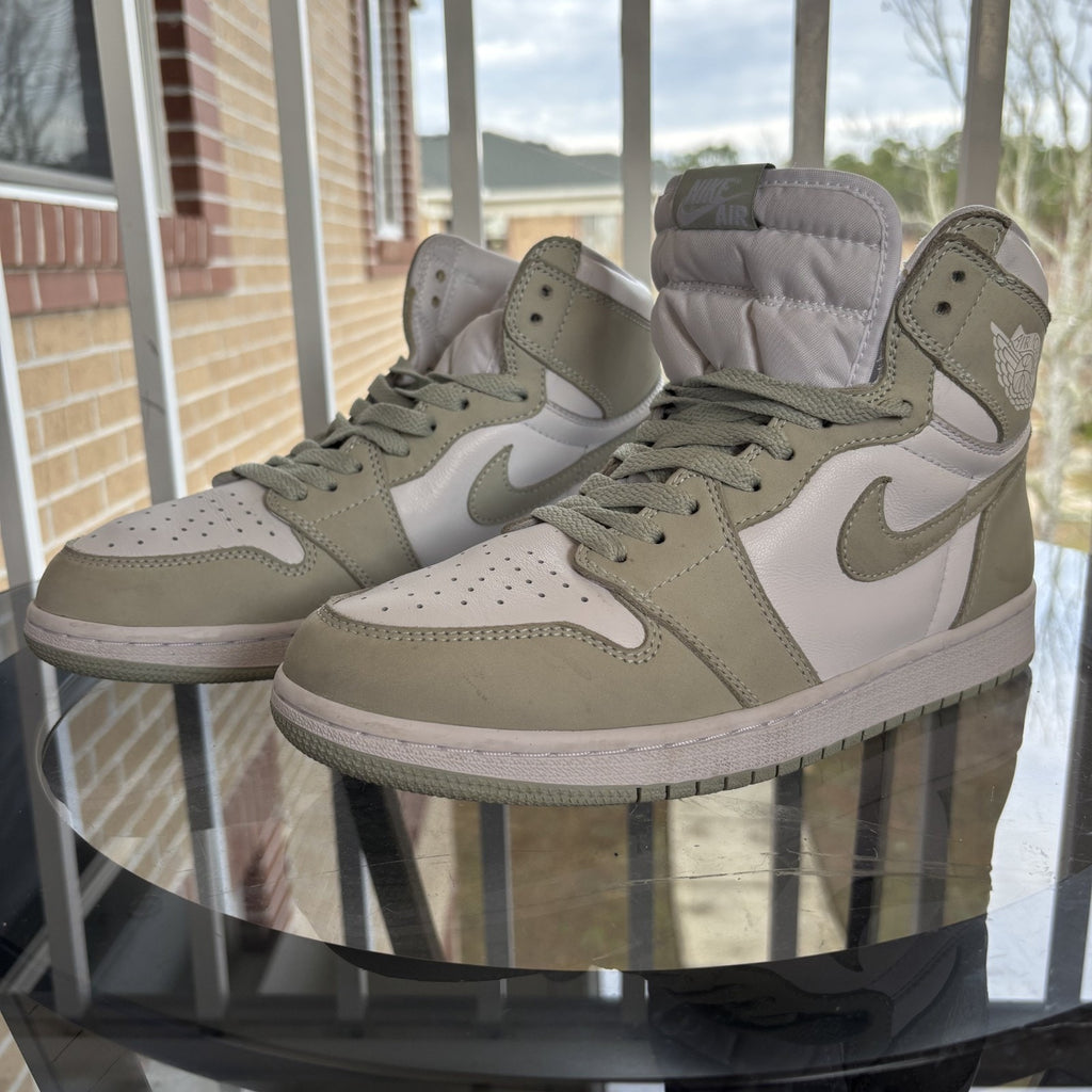 Nike Air Jordan 1 Retro OG High Seafoam Sneakers Women's Sz 10 Green White Shoes
