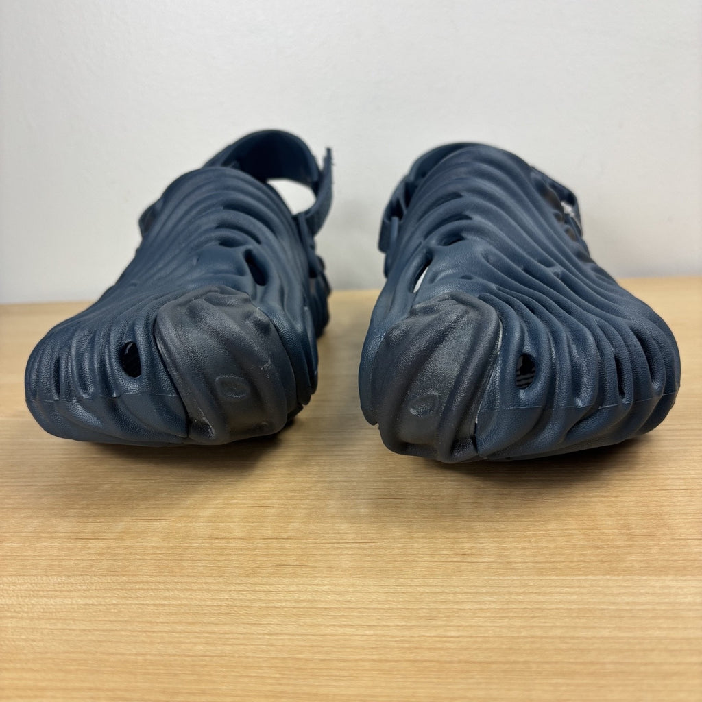 Crocs x Salehe Bembury Pollex Clogs Men's Size 12 Navy Blue Outdoor Sandals NEW