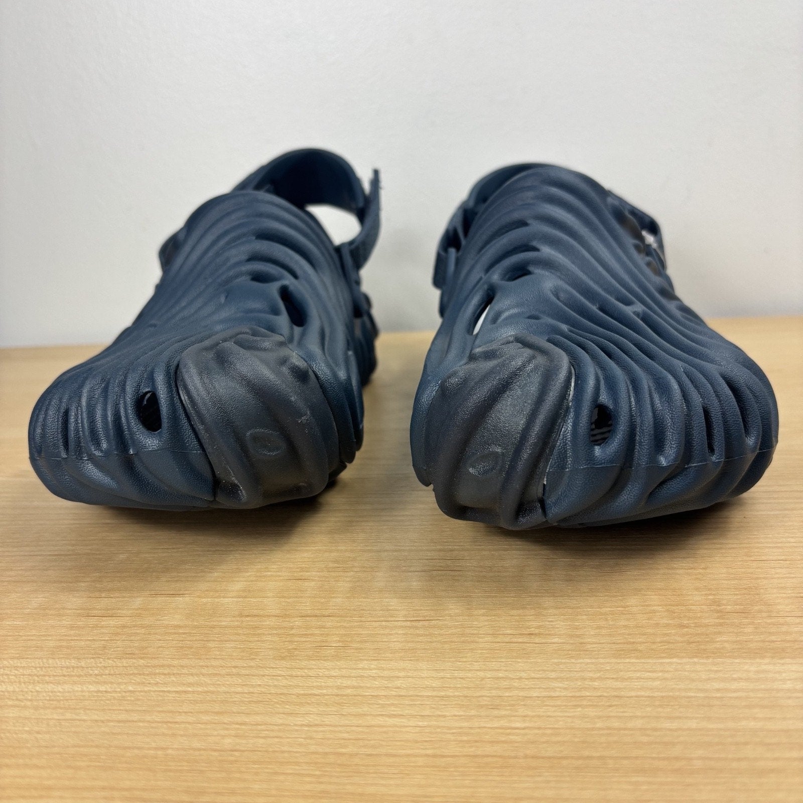 Crocs x Salehe Bembury Pollex Clogs Men's Size 12 Navy Blue Outdoor Sandals NEW