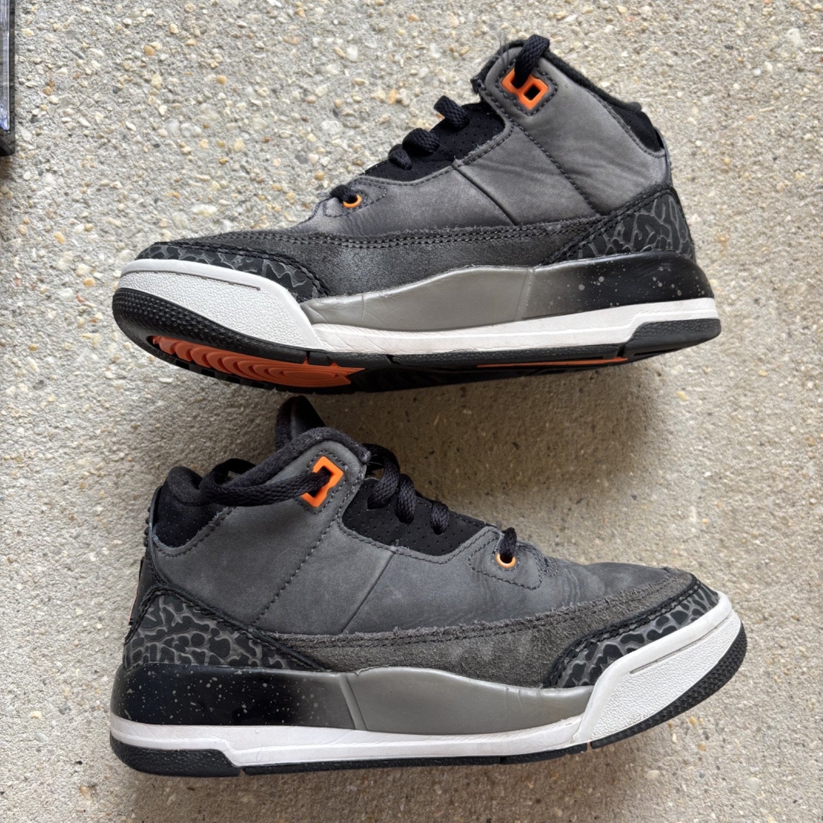 Nike Air Jordan 3 Retro “Fear Pack” PS 2023 Kids Size 1Y Shoes DM0966-080 NEW