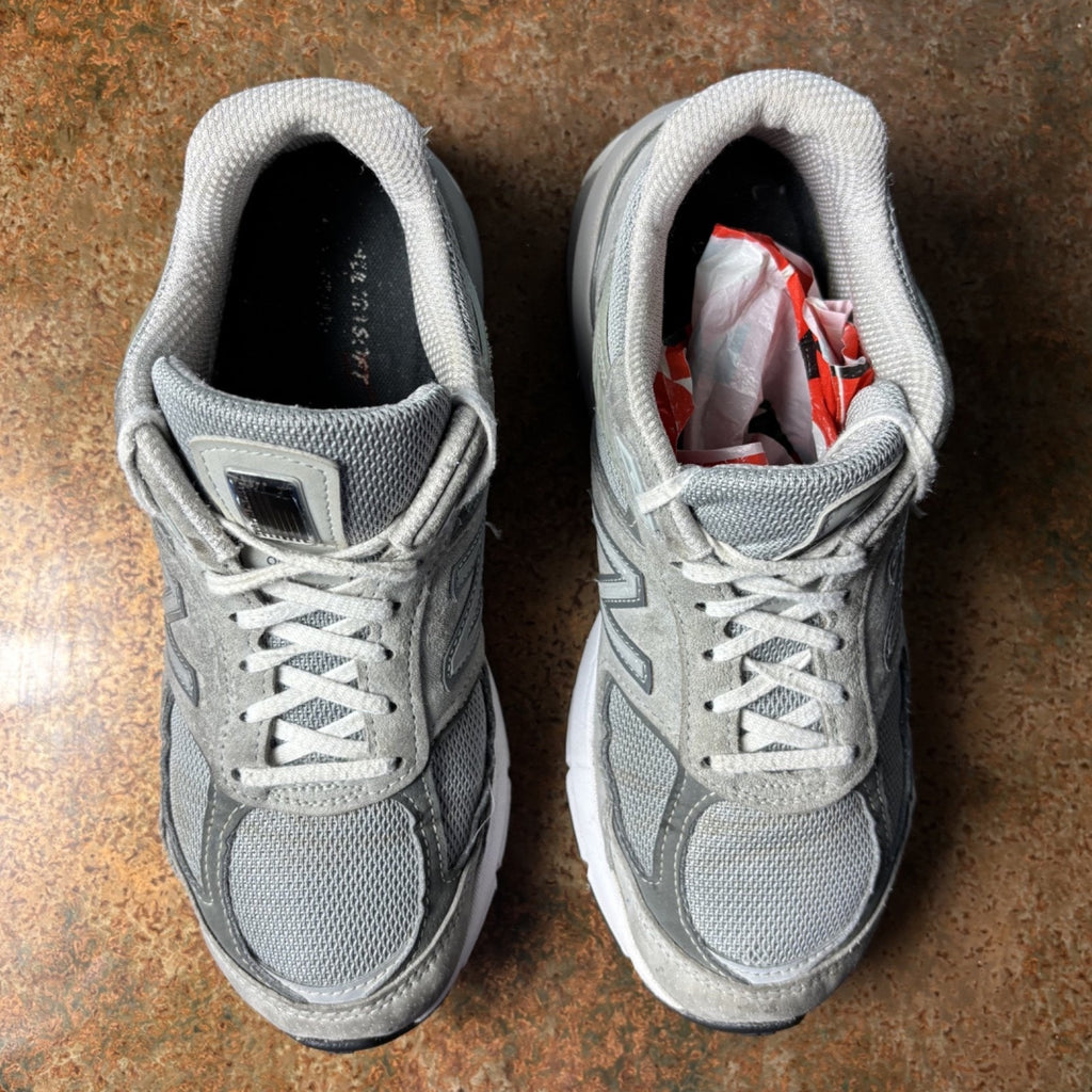 New Balance 990v5 Shoes Womens Sz 9 Wide Grey Suede Running Sneakers Made in USA
