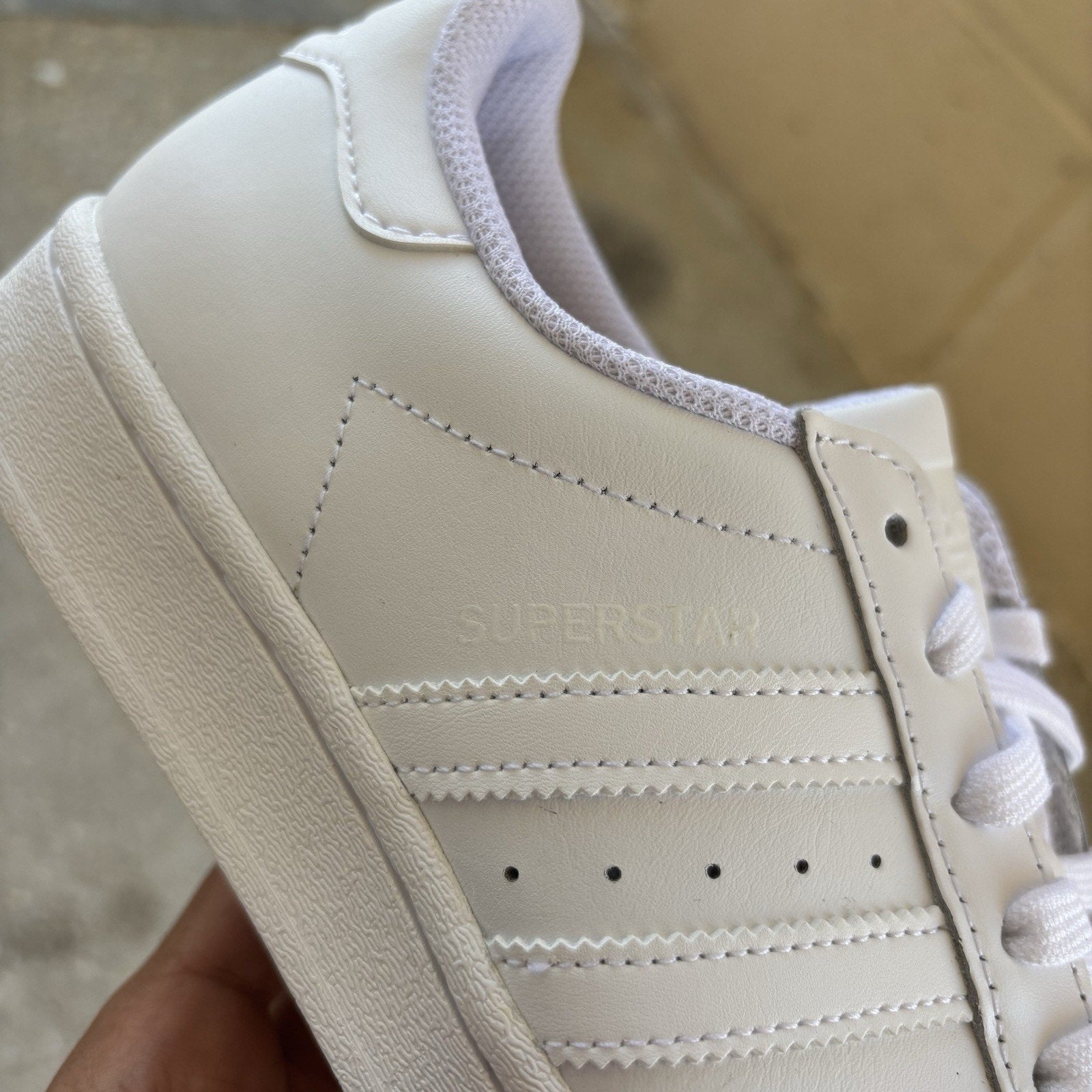 Adidas Originals Superstar Shoes White Leather Casual Sneakers EG4960 Mens Sizes