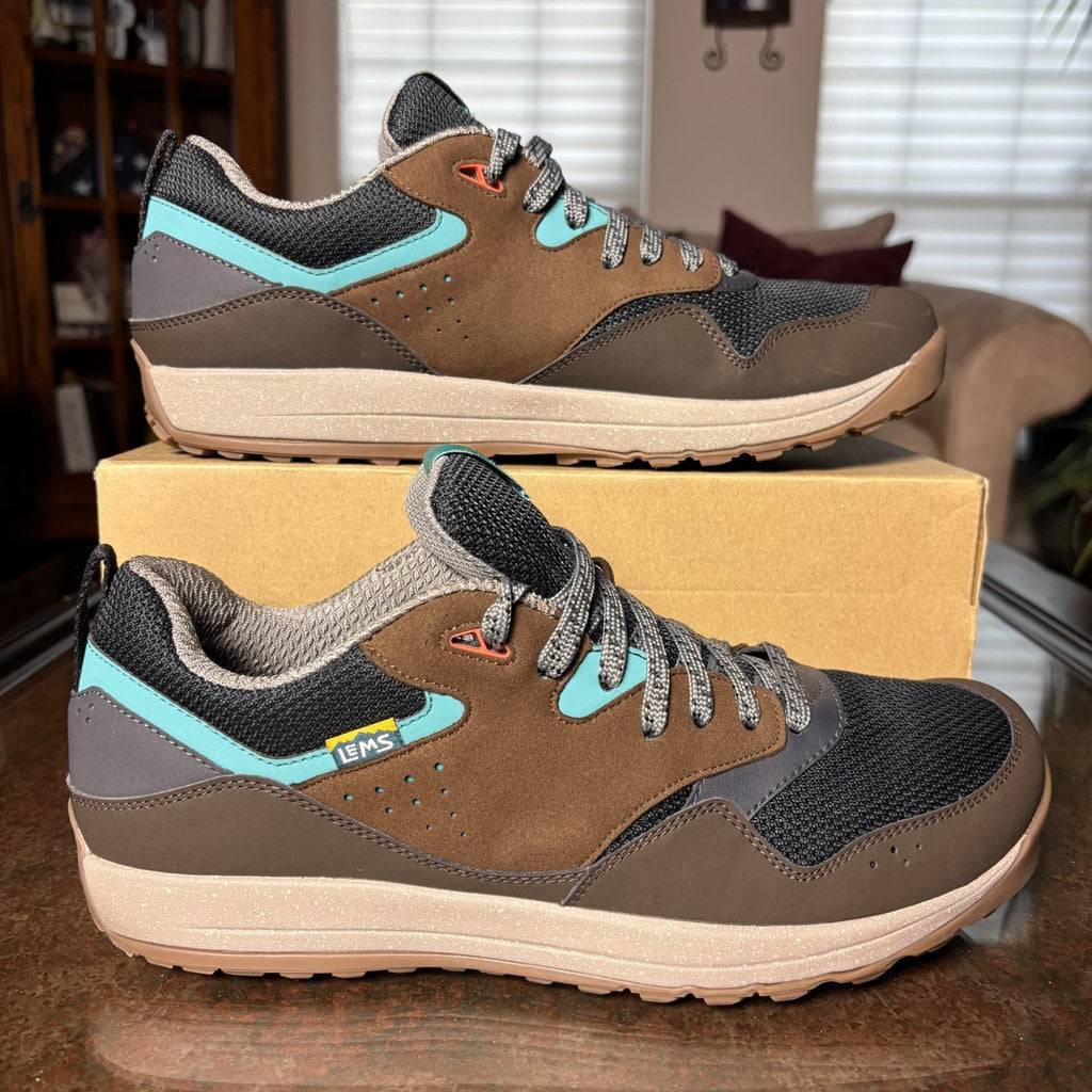 Lems Trail Blazer Men's Size 13 Brown Trail Running Outdoor Minimalist Sneaker