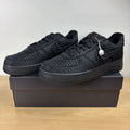 Nike Air Force 1 Low Valentine's Day Sneakers Women's Size 8.5 Black Lifestyle