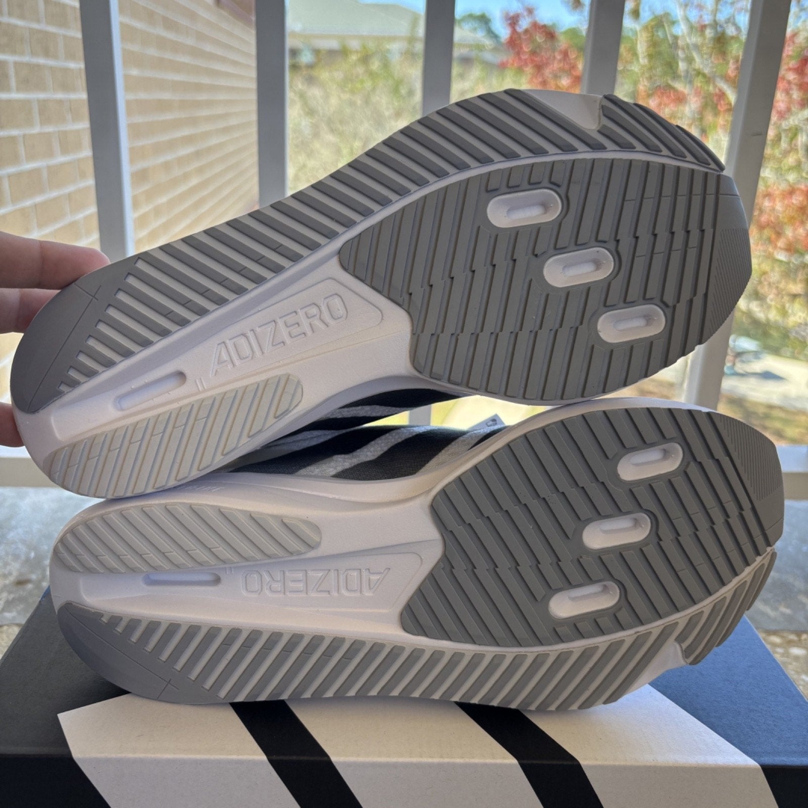 Adidas Adizero SL 2 Shoes White Blk Road Running Athletic Sneakers Women's Sizes