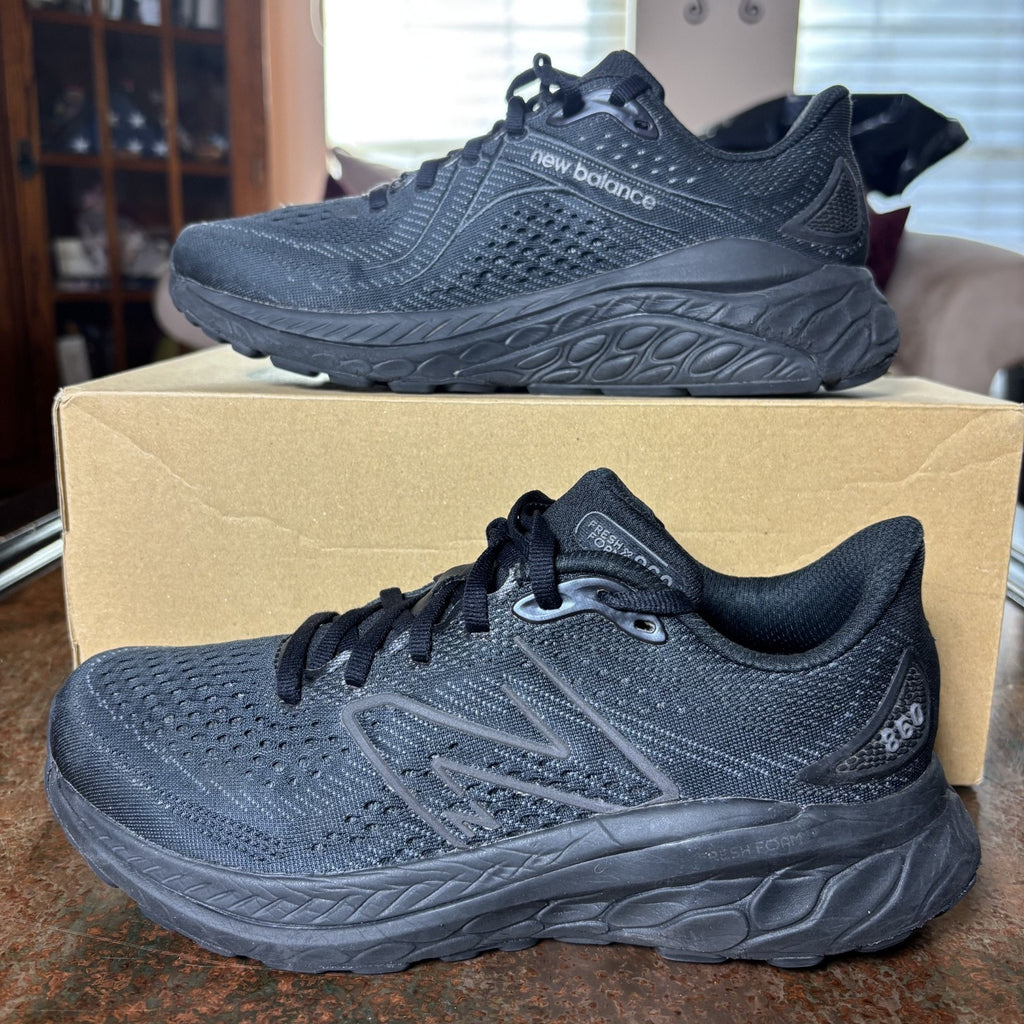 New Balance Fresh Foam X 860v13 Shoes Women's 8 Black Running Athletic Sneakers