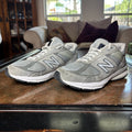 New Balance 990v5 Shoes Womens Sz 9 Wide Grey Suede Running Sneakers Made in USA
