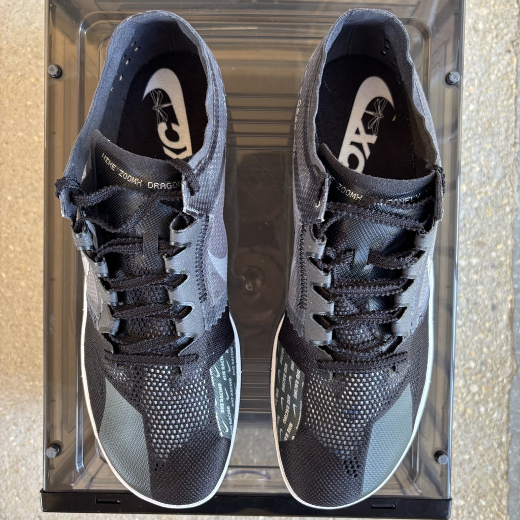 Nike ZoomX Dragonfly XC Cross Country Spikes Mens 8 Black Silver Track & Field