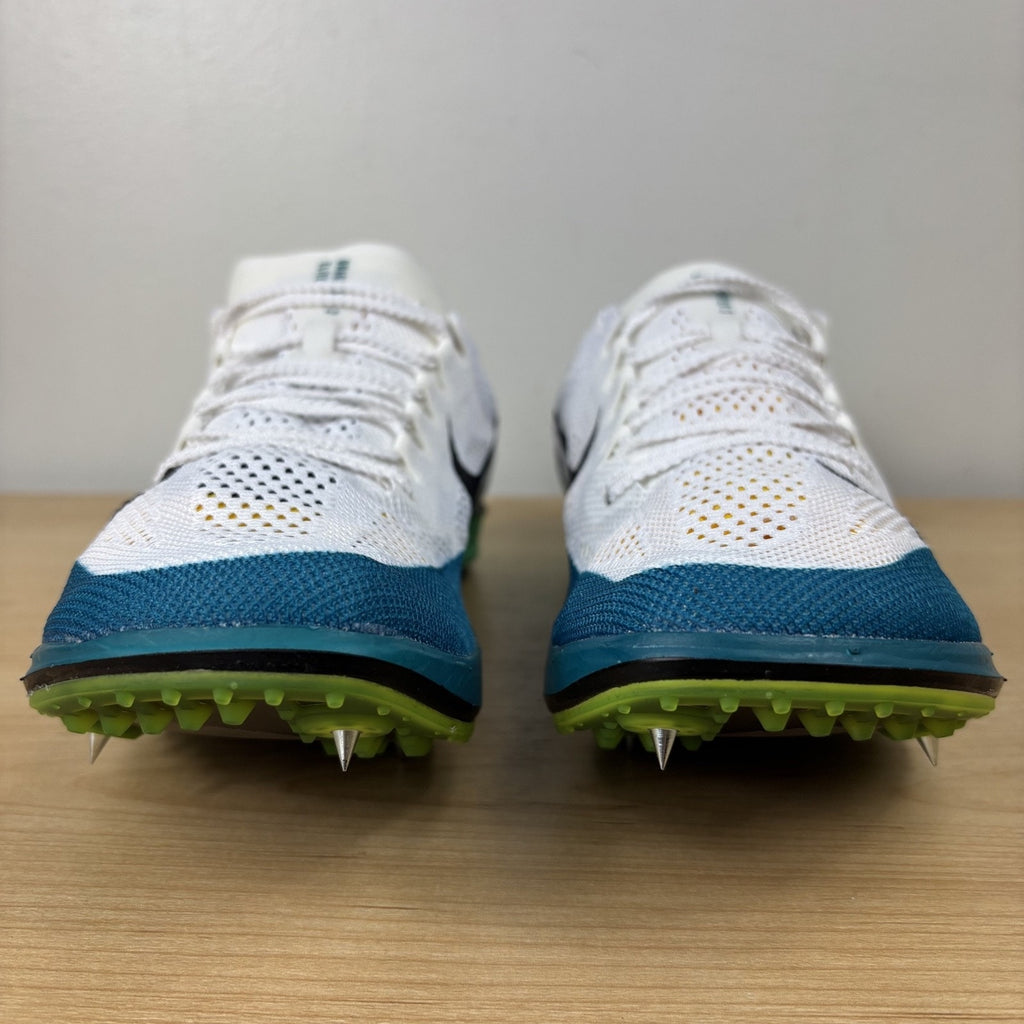 Nike ZoomX Dragonfly 2 Elite Track & Field Spikes Mens Size 7.5 White Green NEW