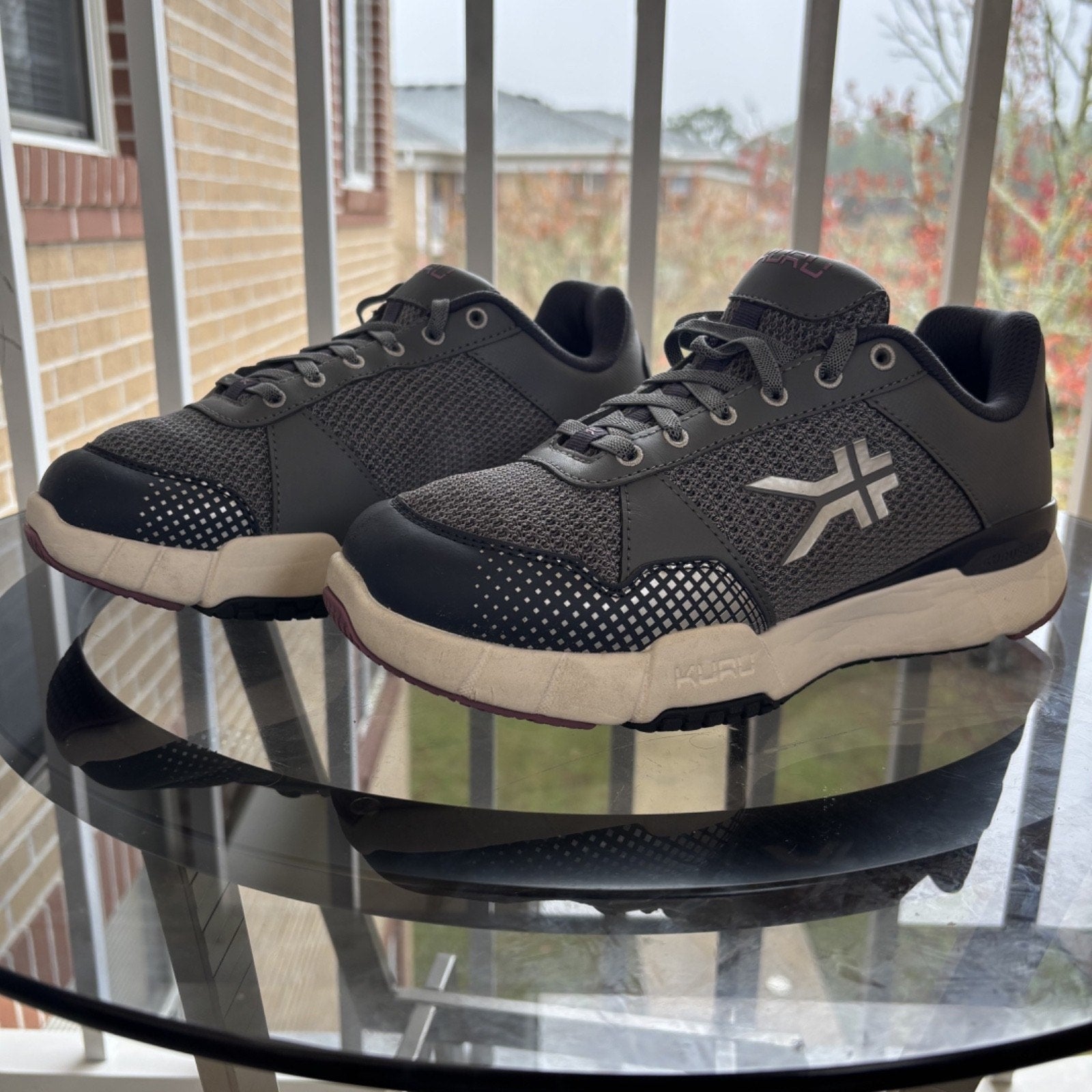 KURU Quantum 2.0 Shoes Women's Size 9.5 Gray Comfort Walking Support Sneakers