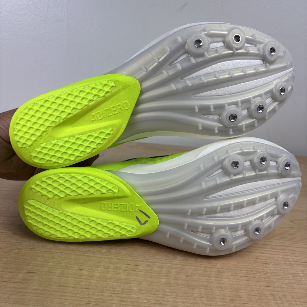 Adidas Adizero Avanti Track & Field Spikes Men's Size 7.5 Lucid Lemon Shoes NEW