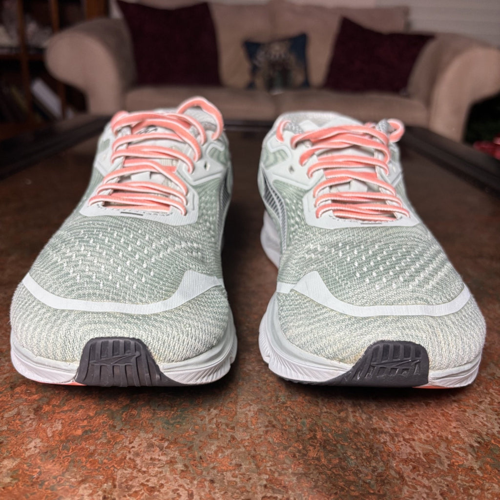 Altra Torin 5 Shoes Womens Sz 8.5 Green Athletic Road Running Footshape Sneakers