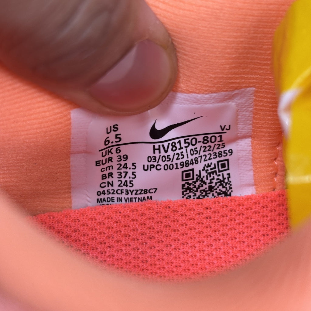 Nike Vomero Plus Orange Hi Vis Road Running Athletic Sneakers Women's Sizes NEW