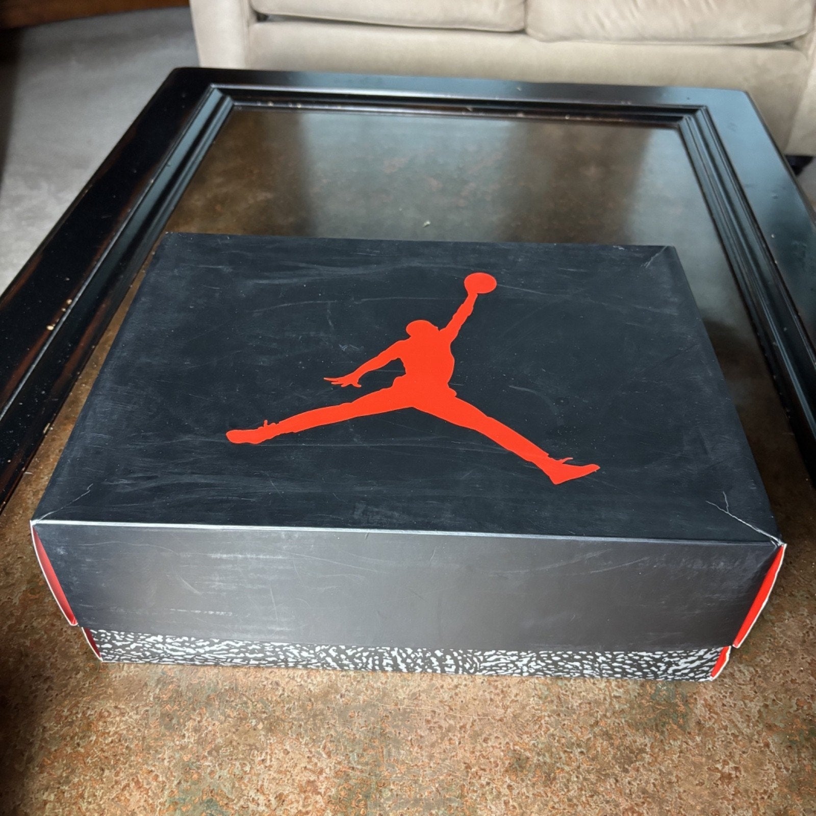 Nike Air Jordan 3 Retro Black Cement 2018 Shoes Mens 13 Casual Classic Sneakers