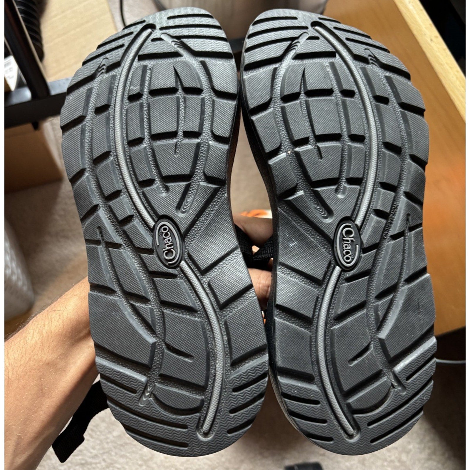 Chaco Z Cloud 2 Strappy Sandals Women's 7 Black Outdoor Comfort Athletic Shoes