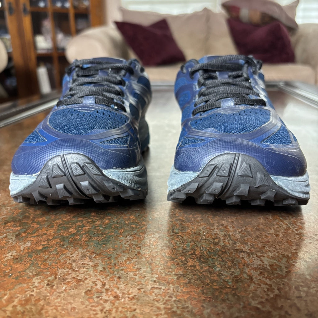 Topo Athletic Ultraventure Shoes Womens Size 7.5 Navy Plum Trail Running Outdoor