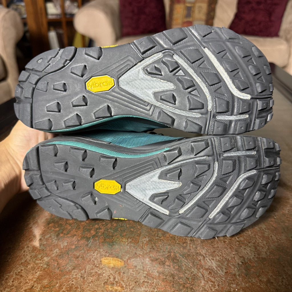 Topo Athletic Ultraventure Pro Womens Size 6.5 Teal Black Trail Running Sneakers