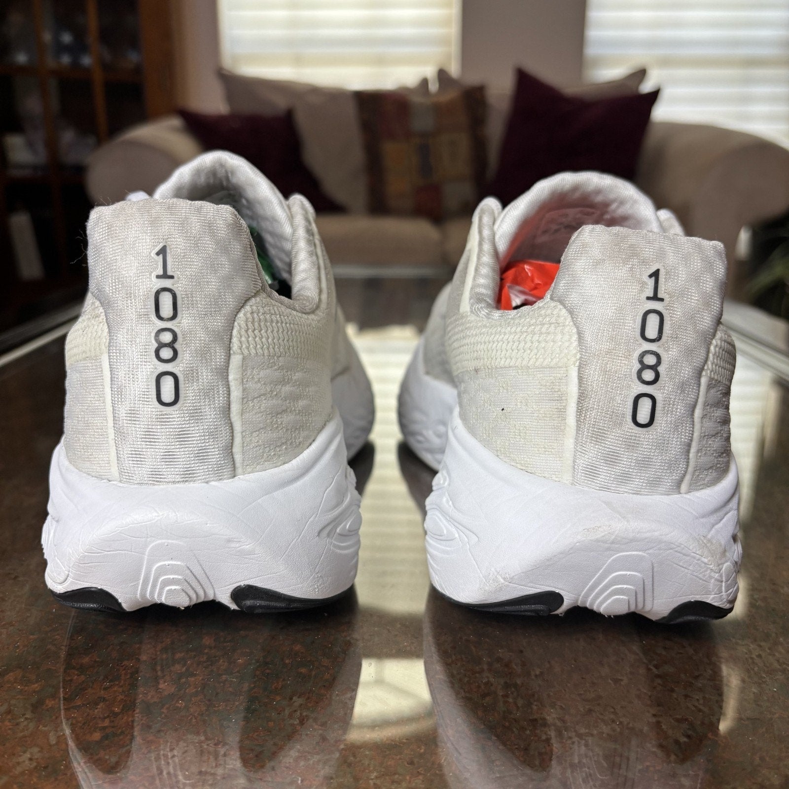 New Balance Fresh Foam X 1080v14 Shoes Men's Size 13 White Road Running Sneakers
