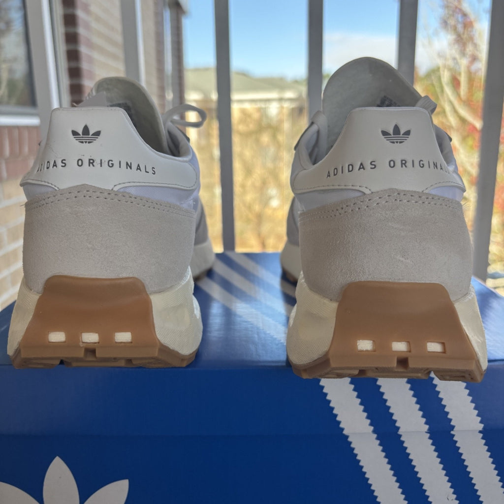 Adidas Retropy E5 Shoes White Gum Lifestyle Casual Sneakers H03075 Mens Sizes