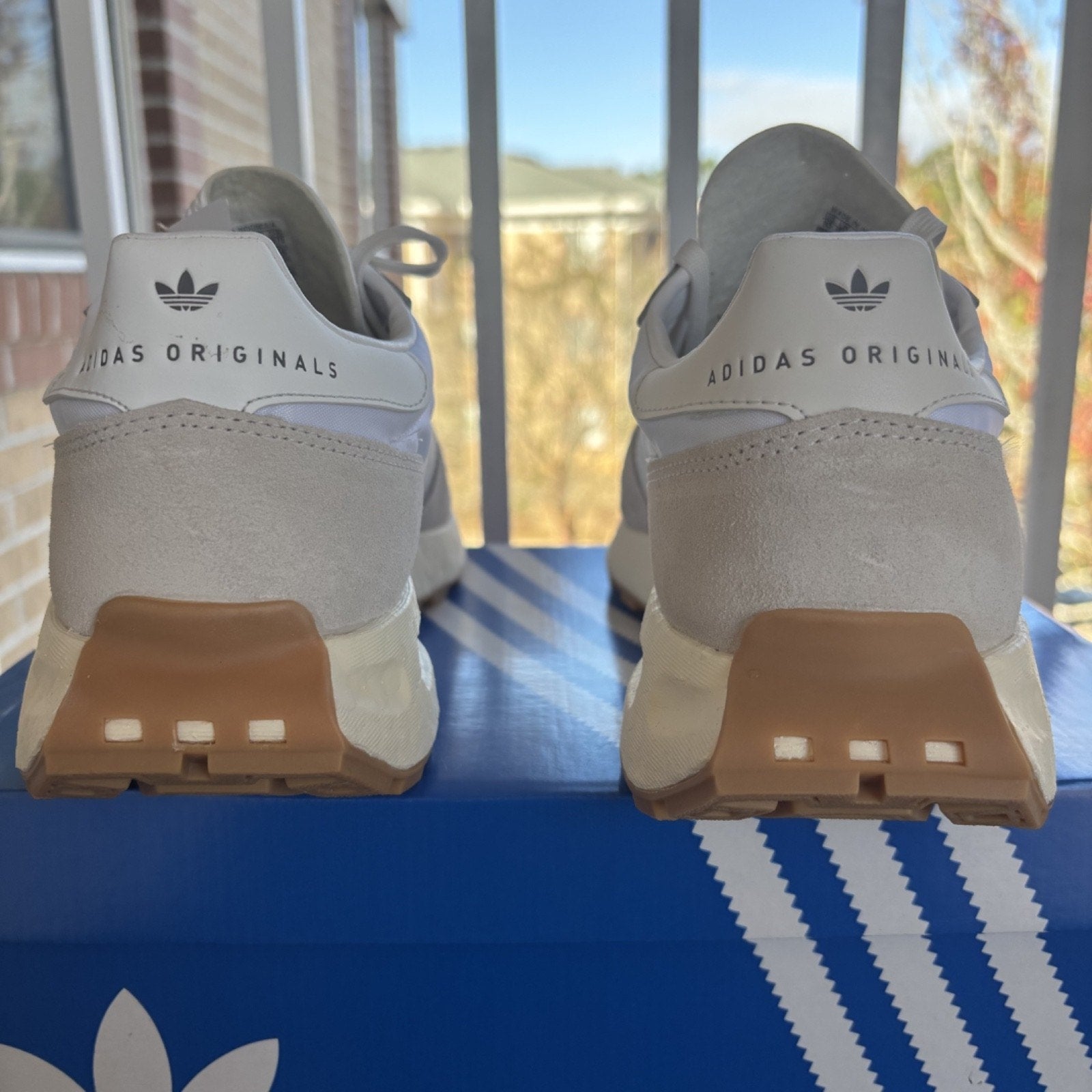 Adidas Retropy E5 Shoes White Gum Lifestyle Casual Sneakers H03075 Mens Sizes