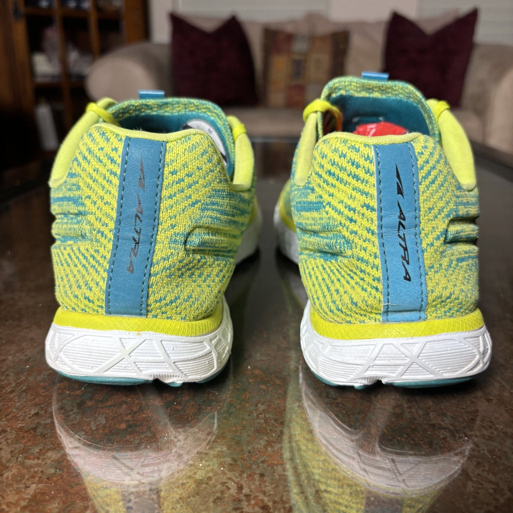 Altra Escalante 2.0 Shoes Mens Size 10.5 Yellow Road Running Athletic Zero Drop