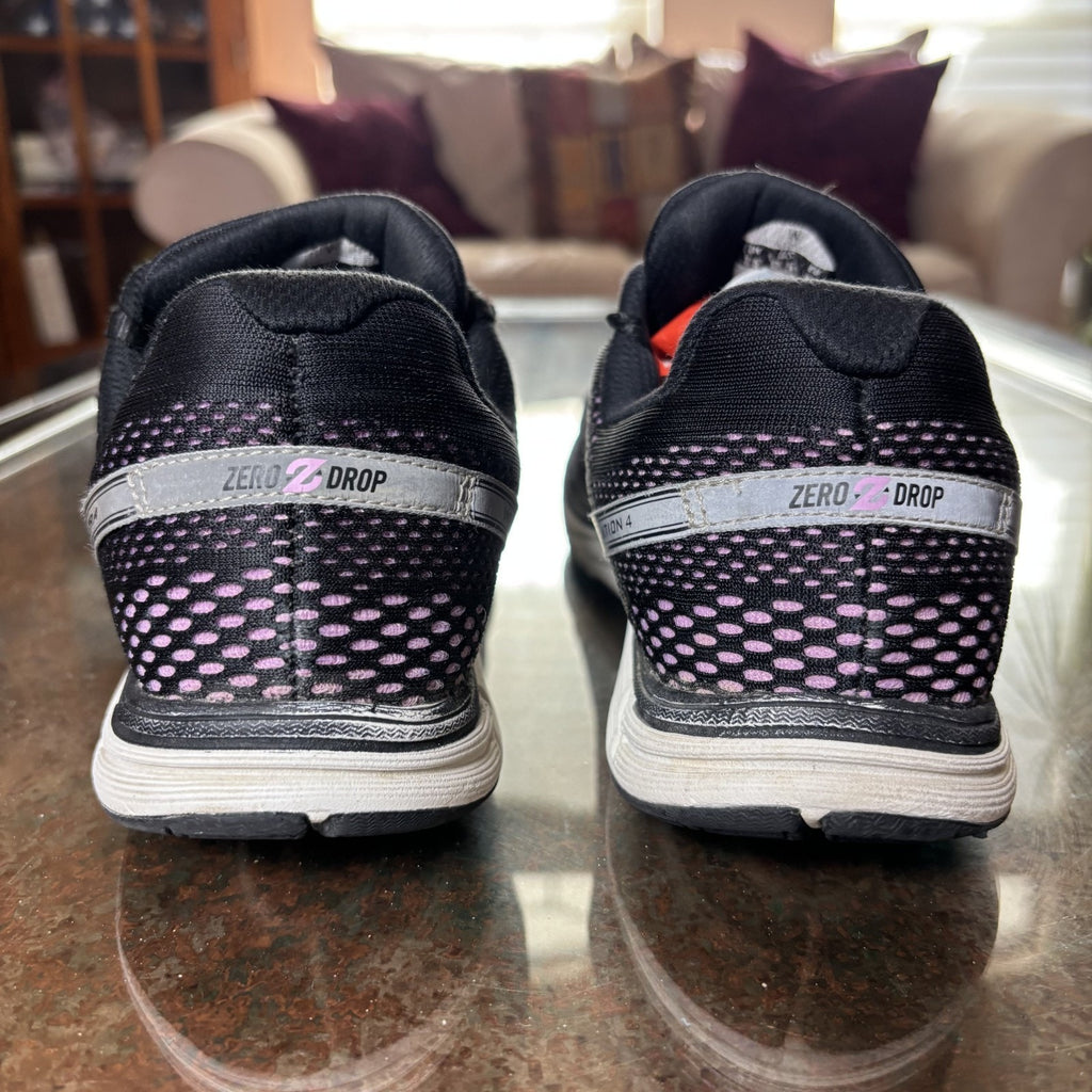 Altra Intuition 4 Shoes Womens 9.5 Black Road Running Athletic Zero Drop Sneaker