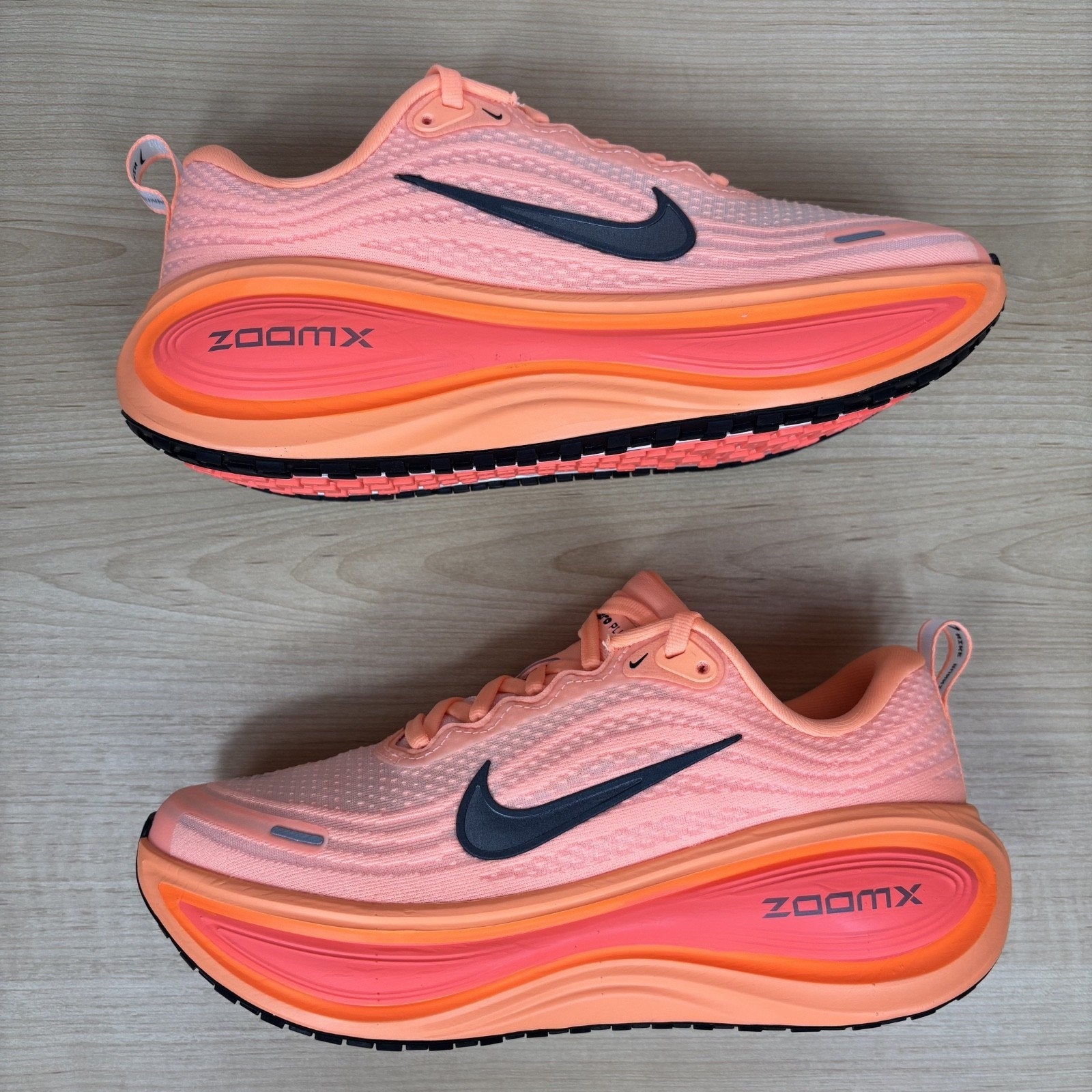 Nike Vomero Plus Orange Hi Vis Road Running Athletic Sneakers Women's Sizes NEW