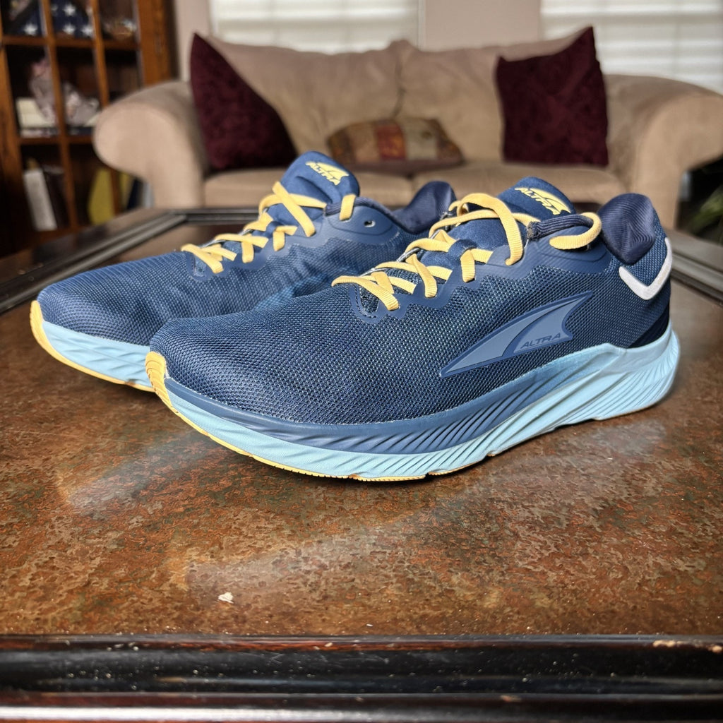 Altra Rivera 3 Shoes Womens Size 8.5 Blue Trail Running Athletic Outdoor Sneaker