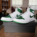 Nike Air Jordan 1 High Golf Shoes White Metallic Green DQ0660-130 Mens Sizes NEW