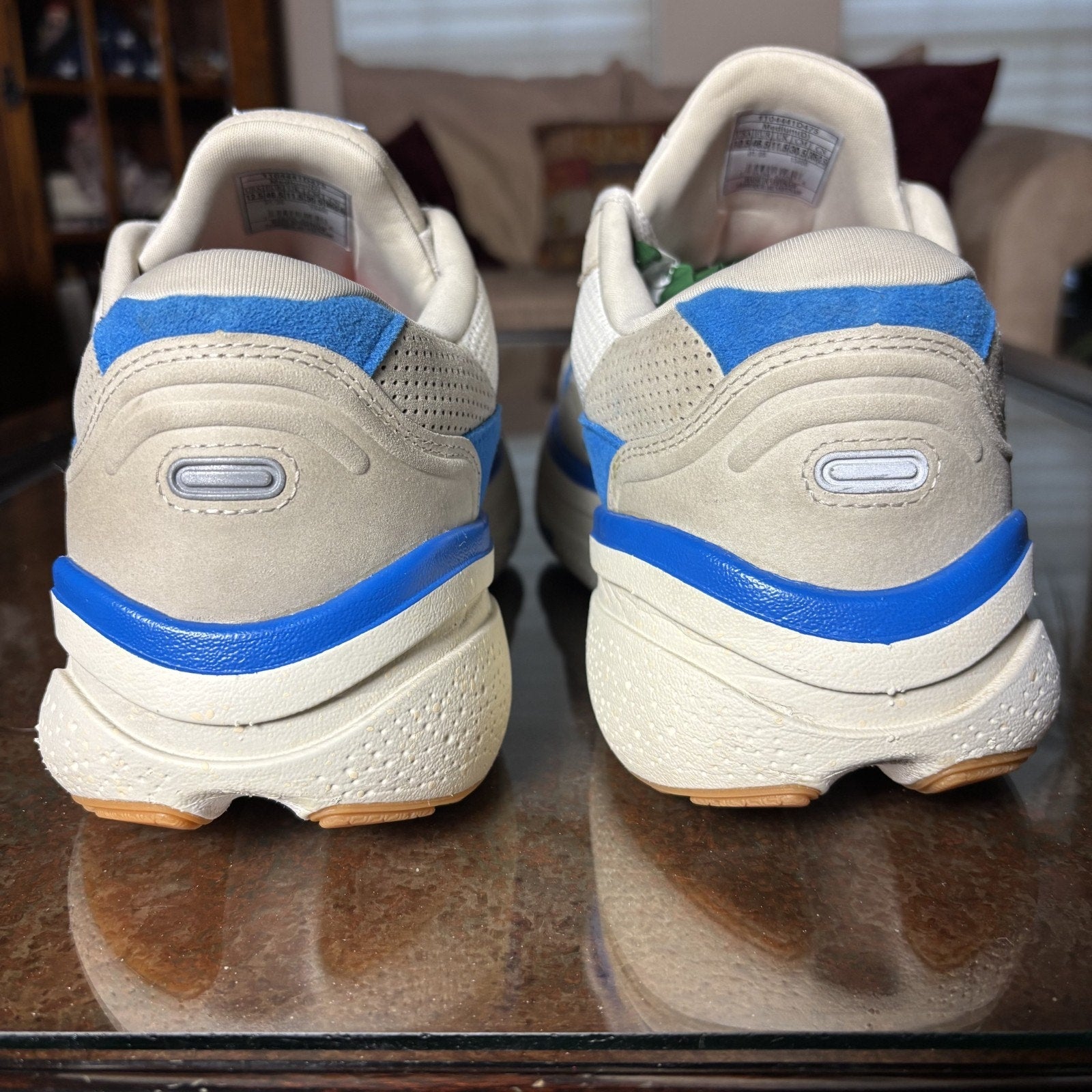 Brooks Ghost Max SE Shoes Mens Size 12.5 Grey Blue Road Running Athletic Retro