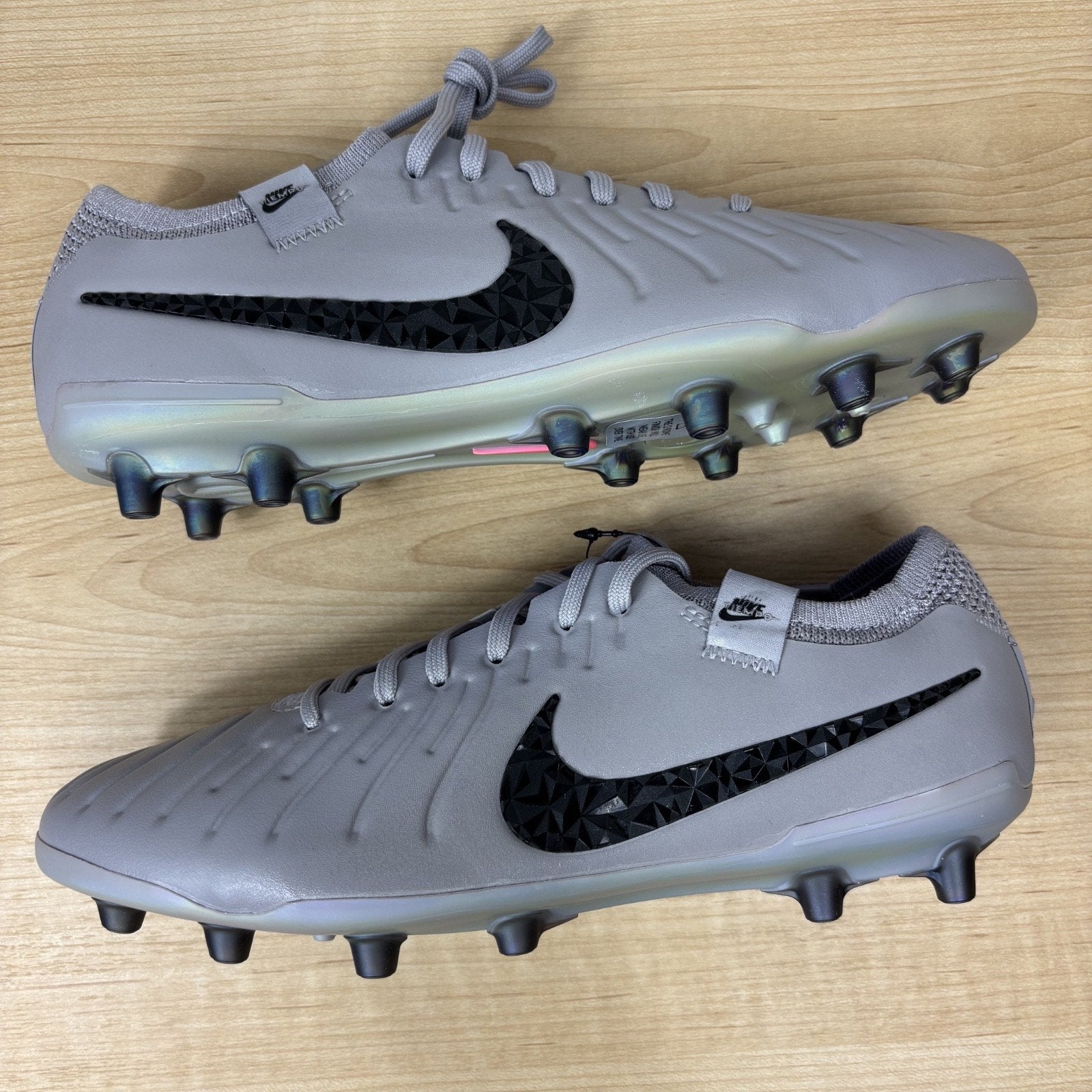 Nike Tiempo Legend 10 Elite AG-Pro Soccer Cleats Women's Size 8 Grey Black NEW