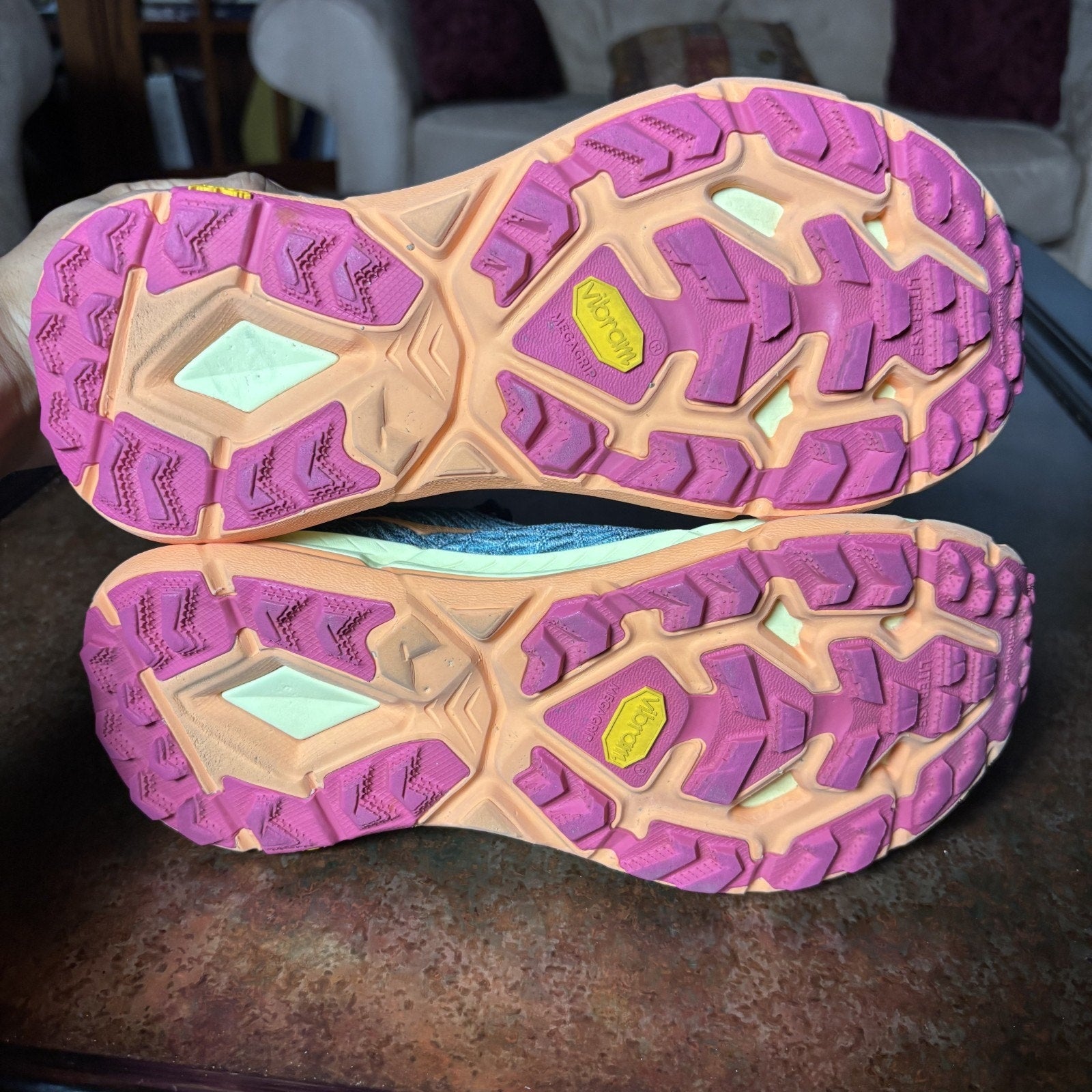 Hoka One One Mafate Speed 4 Womens Size 9 Multicolor Trail Running Athletic Shoe